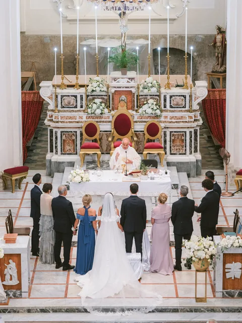 Chiesa Matrice di San Pancrazio, Lamezia Terme · Tenuta Balzano, Maida (Catanzaro) — la festa — Danila e Antonio · foto 16