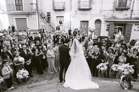 Chiesa Matrice di San Pancrazio, Lamezia Terme · Tenuta Balzano, Maida (Catanzaro) — la festa — Danila e Antonio · foto 23