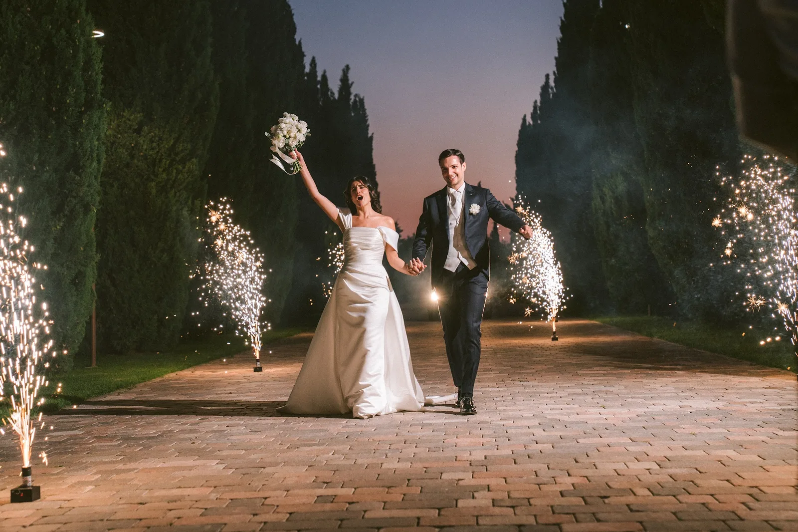 Chiesa Matrice di San Pancrazio, Lamezia Terme · Tenuta Balzano, Maida (Catanzaro) — la festa — Danila e Antonio · foto 1