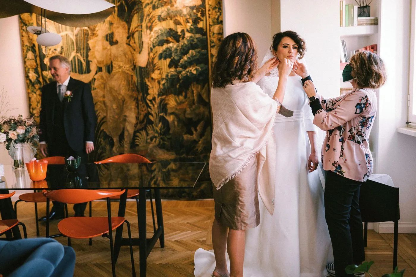 Wedding photographer at Villa Piccolomini, Rome — Roma · RM · Lazio · foto 26