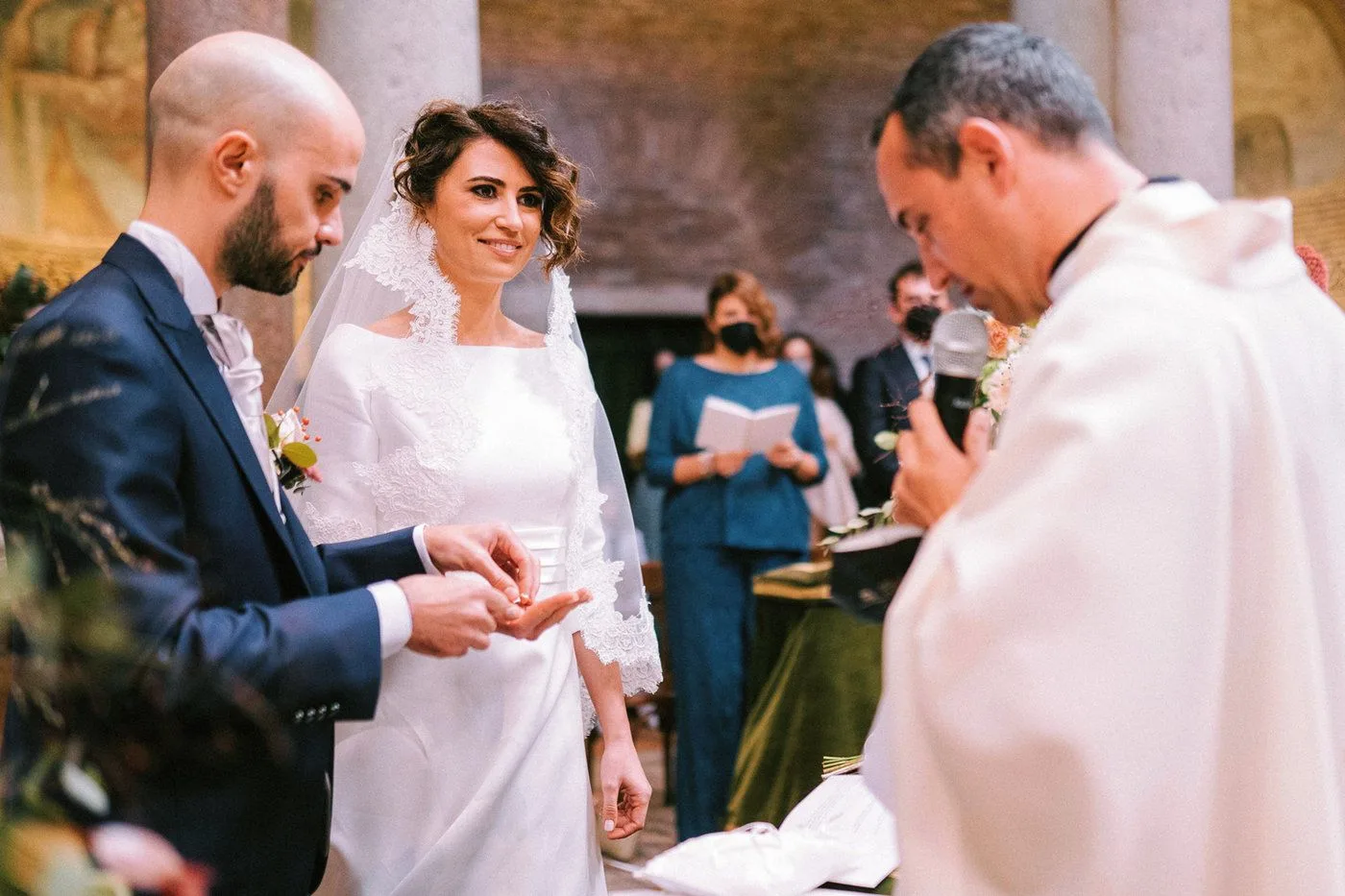 Wedding photographer at Villa Piccolomini, Rome — Roma · RM · Lazio · foto 45